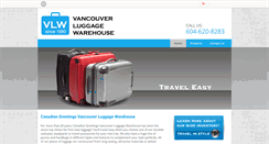 Desktop Screenshot of luggagewarehousevancouver.com